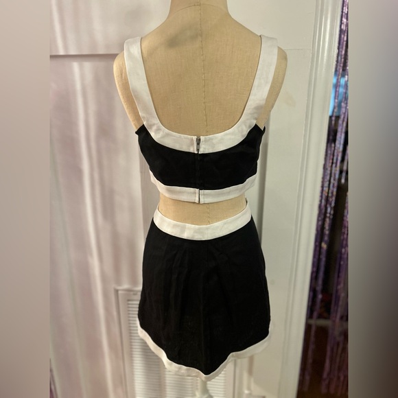 Reformation Robbie Linen Two Piece skirt and tank set - Picture 7 of 12